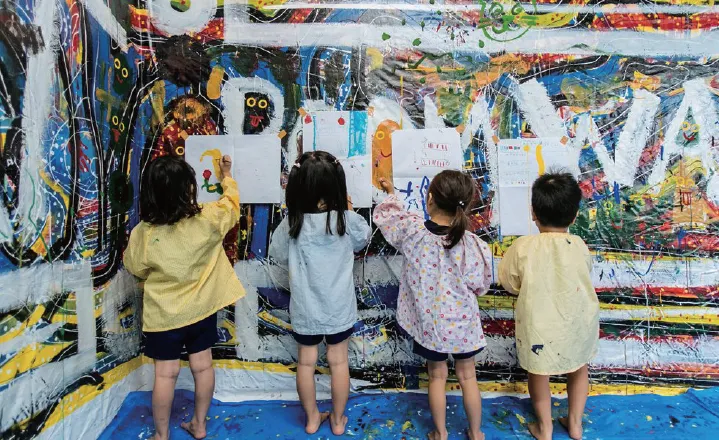 子どものアート活動の効果　①発想力（生み出す力）を鍛える