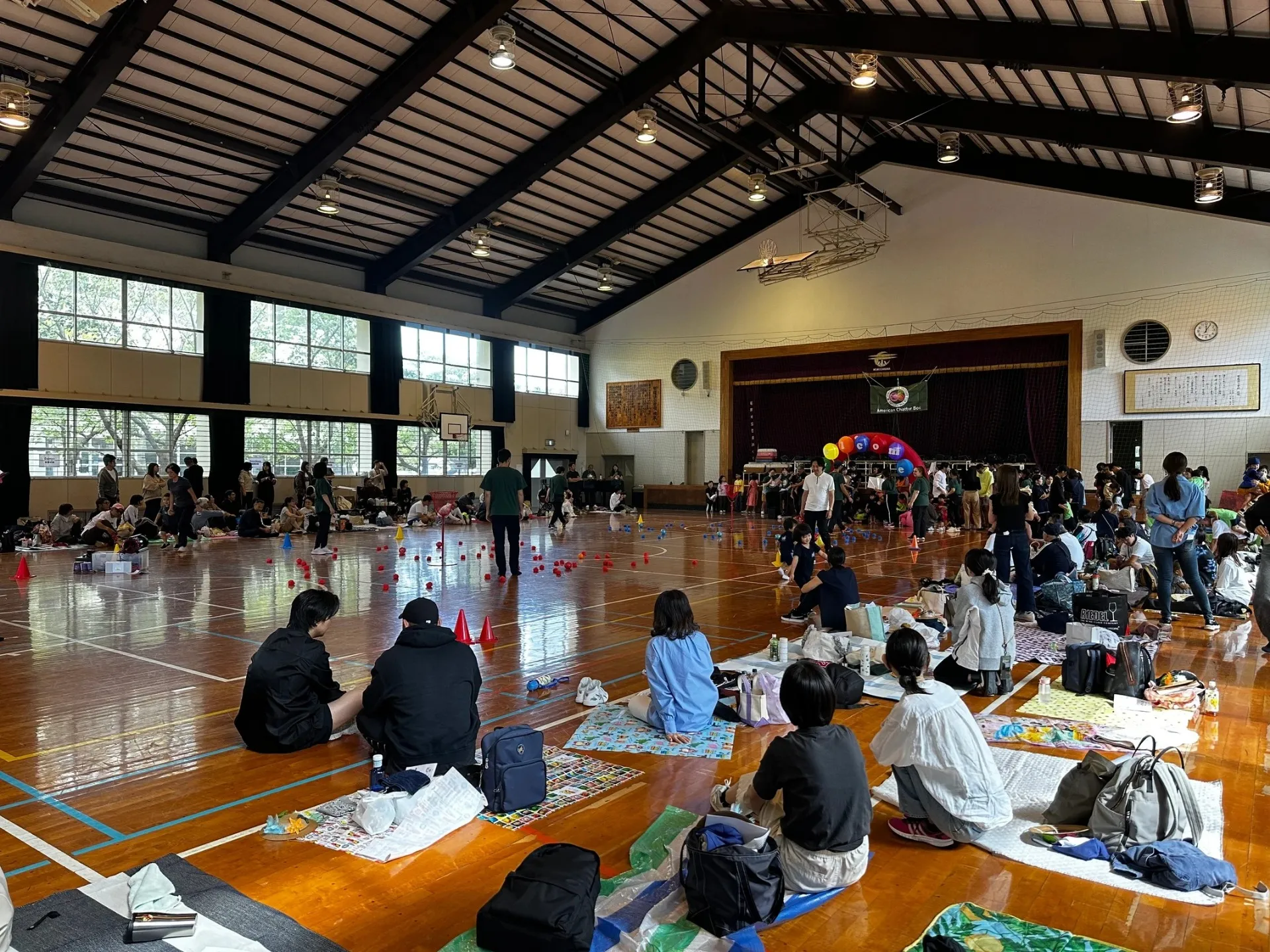 American Chatter BoxのSports Dayに参加しました