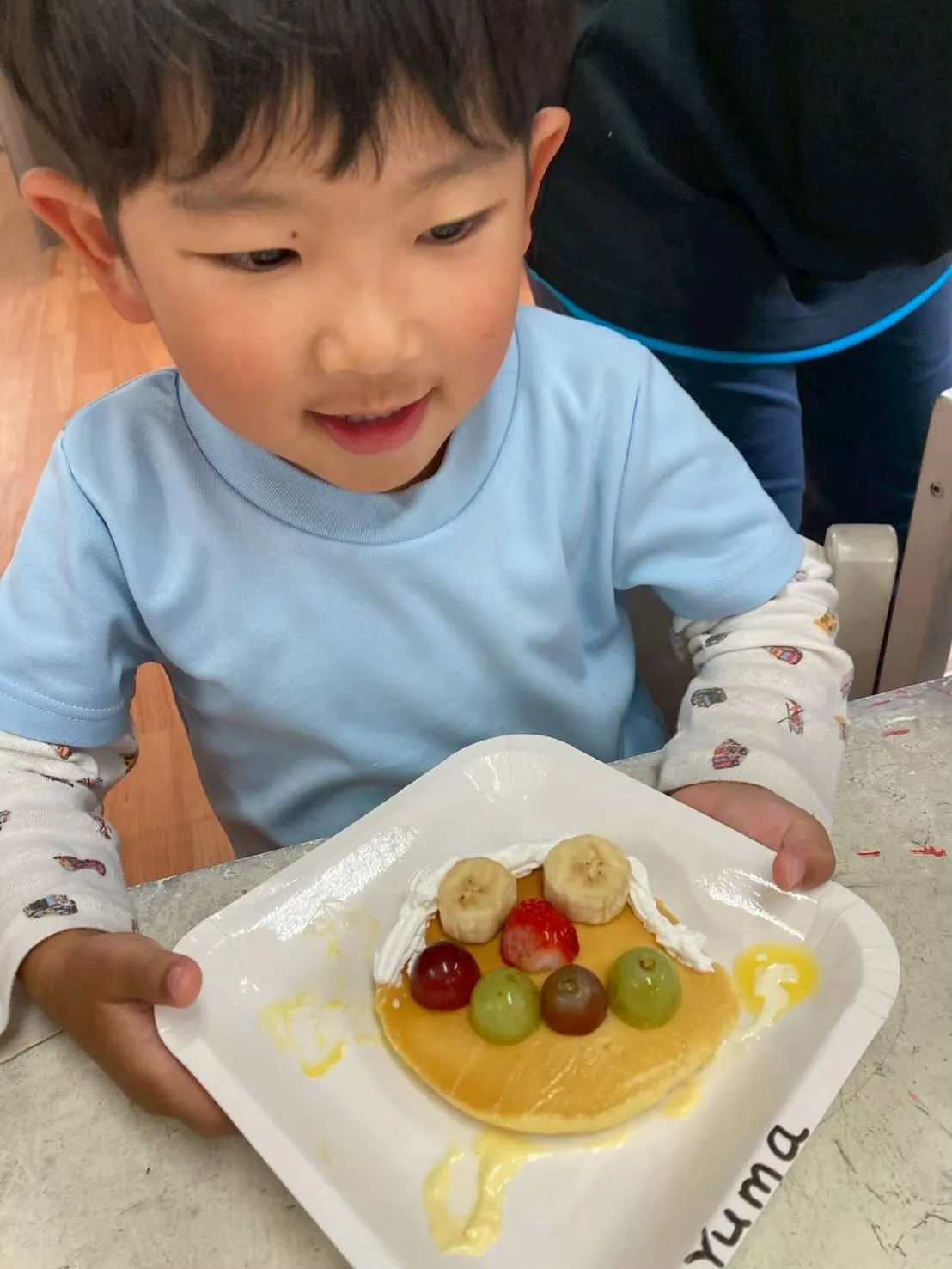 Who am I ・・・Face pancake!