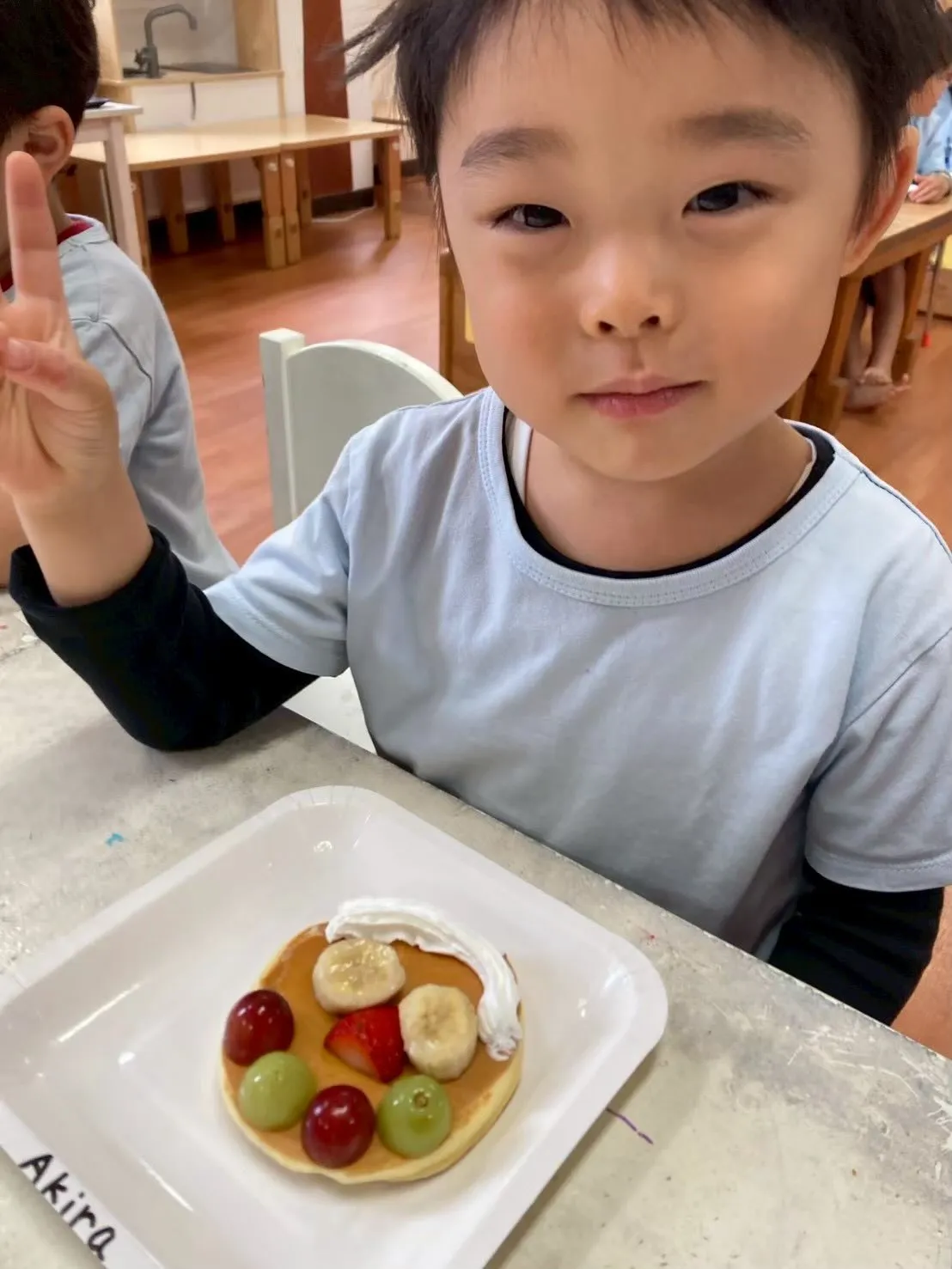 Who am I ・・・Face pancake!